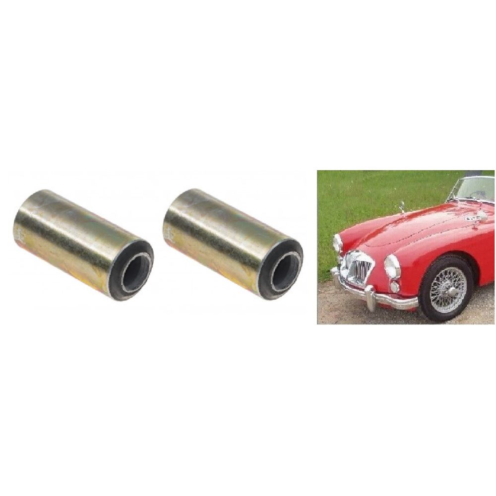REAR SPRING EYE BUSHES x2 (MGA) (1955- 62)